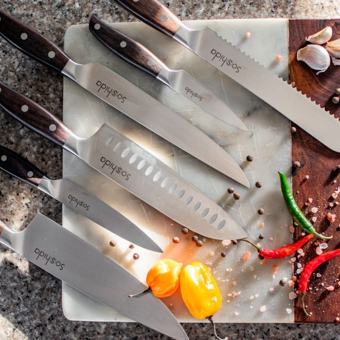 Soshida B30 6-Piece Chef Knife Set